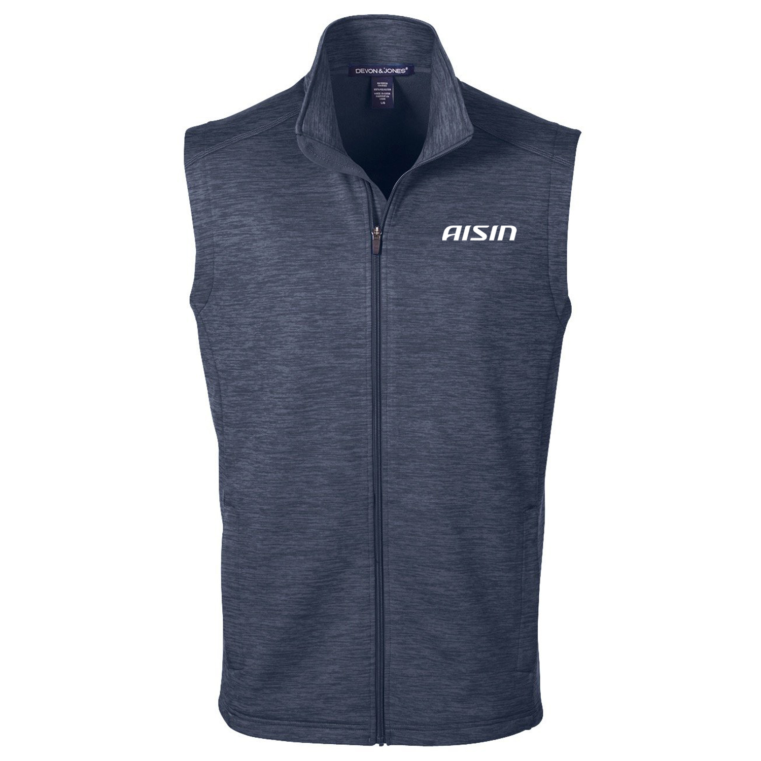 Devon & Jones Men's Newbury Mélange Fleece Vest Item Image 