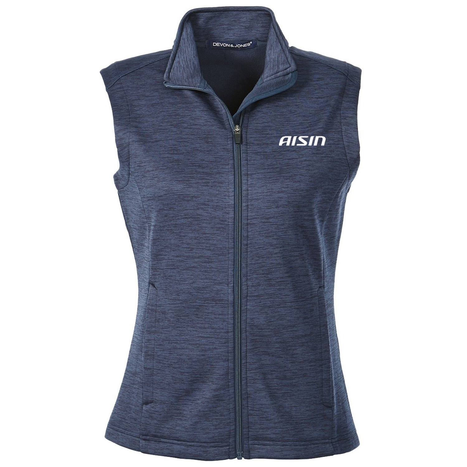 Devon & Jones Ladies Newbury Mélange Fleece Vest Item Image 